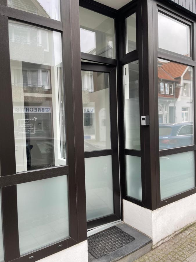 Ferienwohnung Am Traveufer 뤼베크 외부 사진